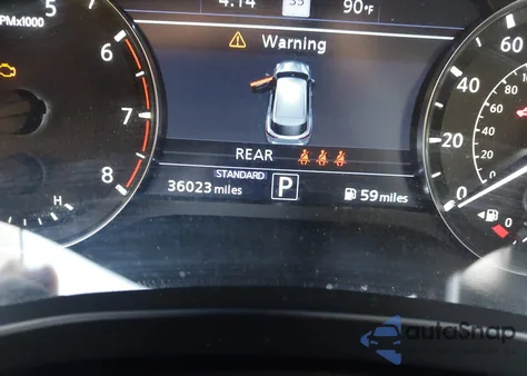 2021 Infiniti Qx50 Sensory z USA, uszkodzony, nr VIN 3PCAJ5CA2MF110669